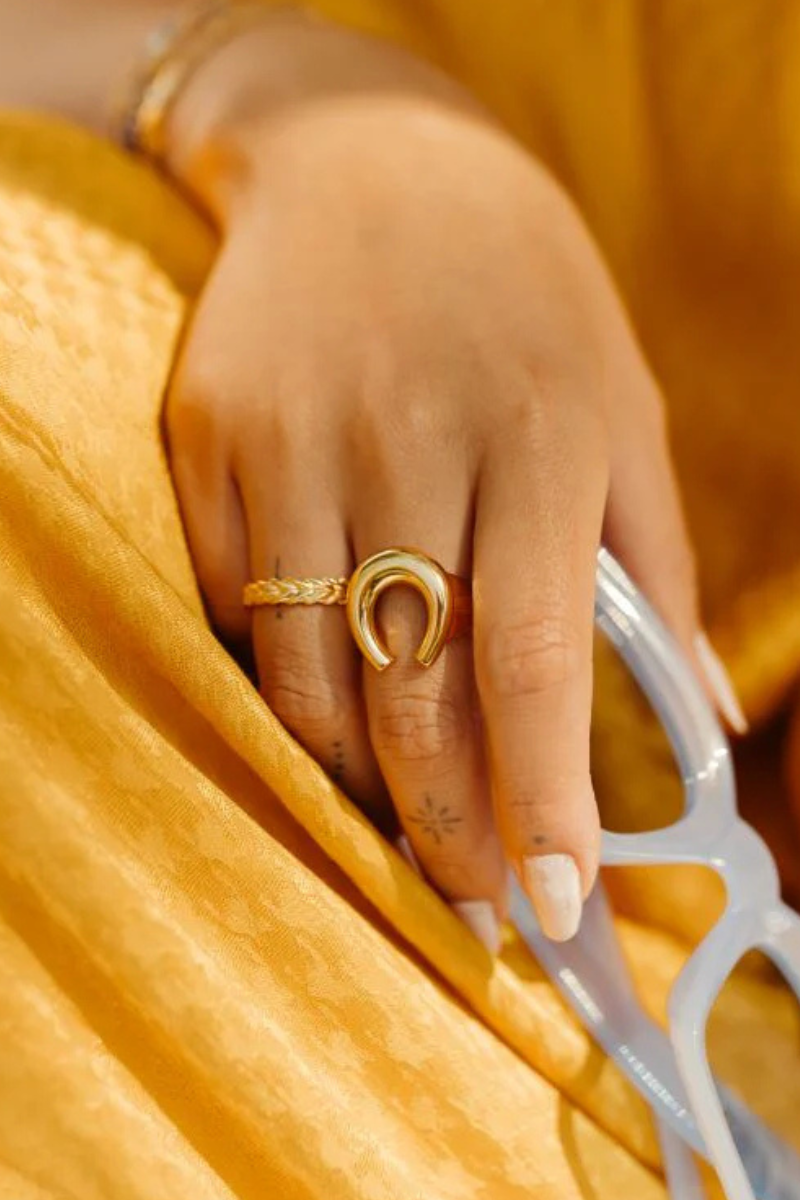Sierra Winter Easy Rider Ring close up
