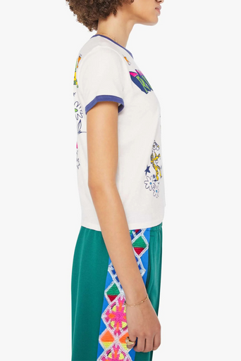 Mother the Lil Goodie Ringer Tee side