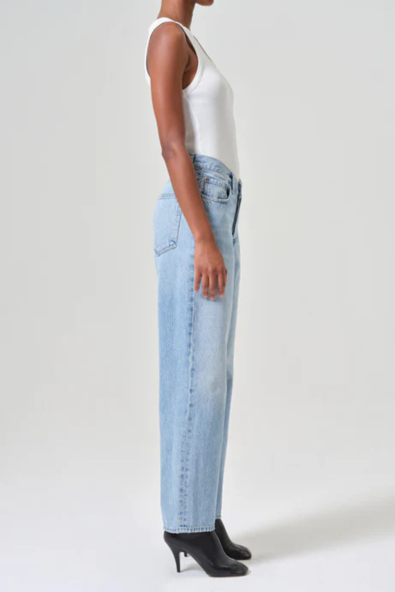 Agolde V Waist Baggy Jean side