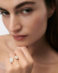 Quartz Gravity Ring on model