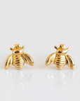 Bee2 Stud Earring side by side close up