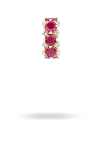 Adina Reyter Ruby Diamond Rounds Big Bead front