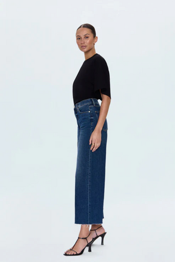 Pistola Lana Crop Jean Broadway side