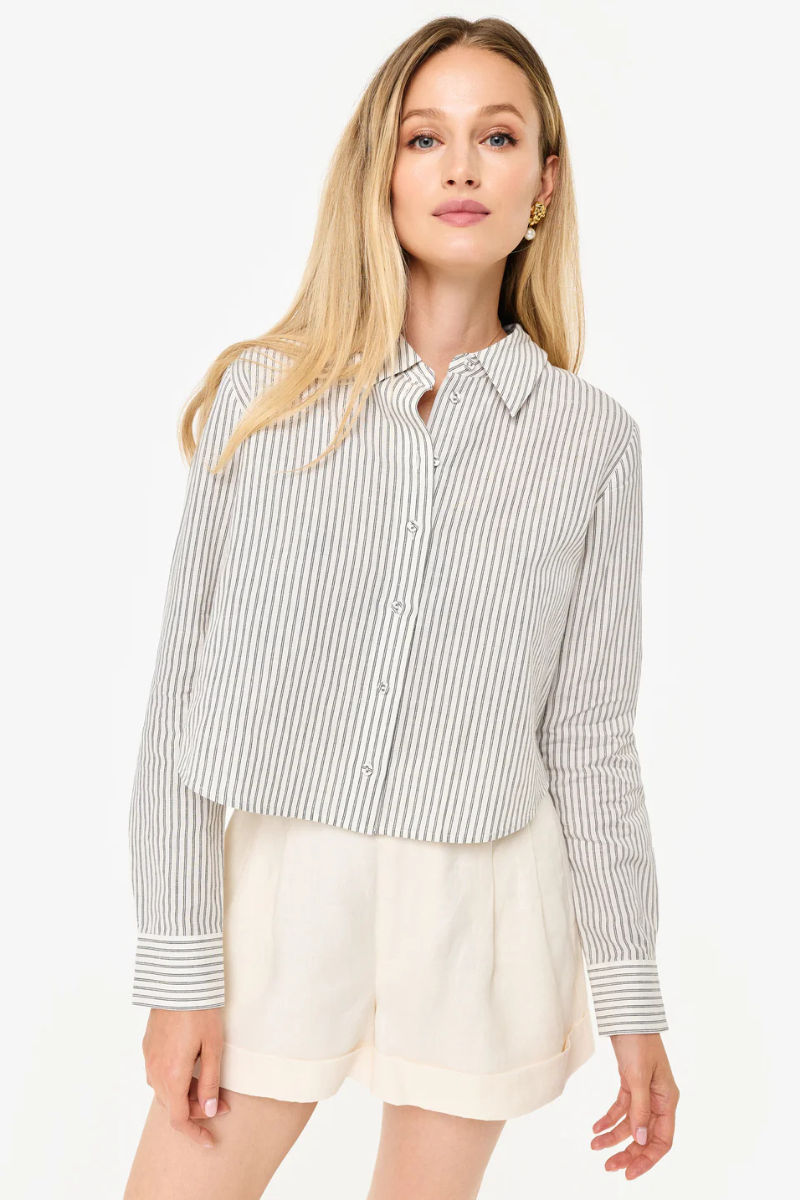 Cami NYC Monty Buttondown Top front