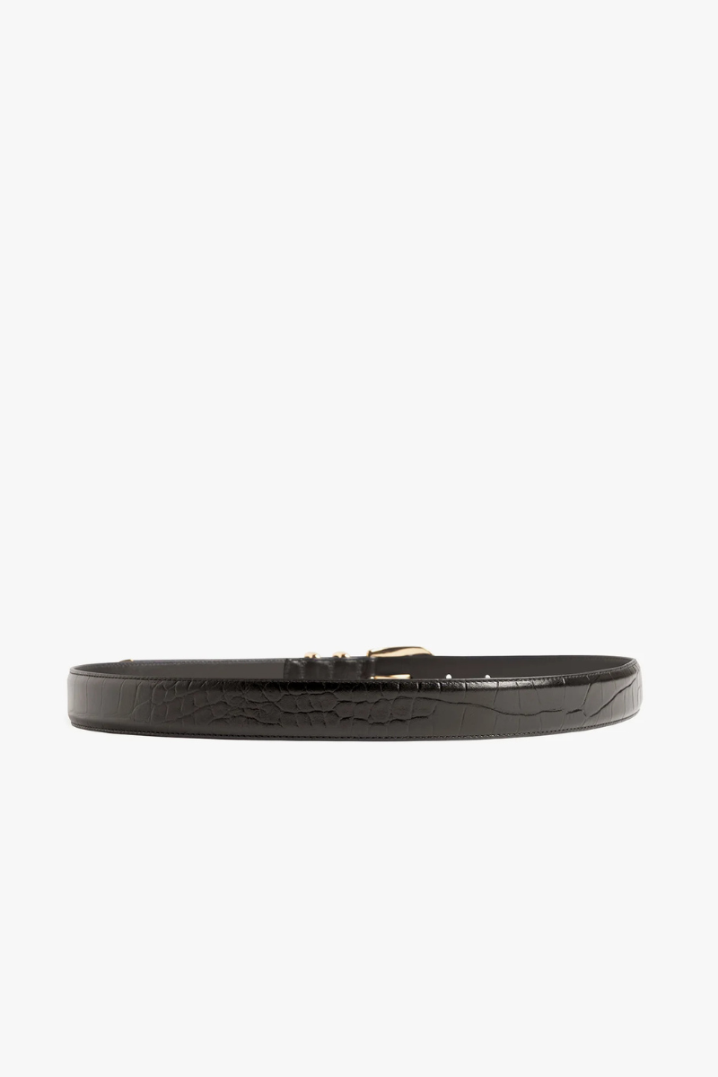 Favorite Daughter the Jordan Croc Embossed Belt back