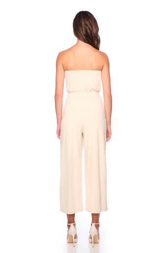 Susana Monaco Blouson Tube Jumpsuit back