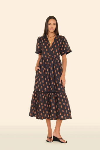 Xirena Goldin Midi Dress full body