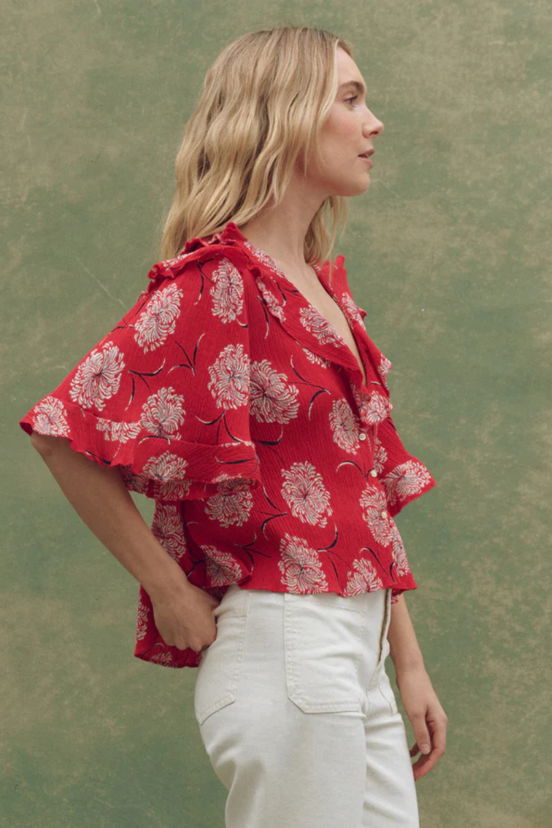 The Great the Bowery Top True Red side