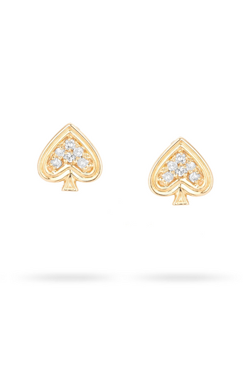 Make Your Move Pave Spade Post side by side close up