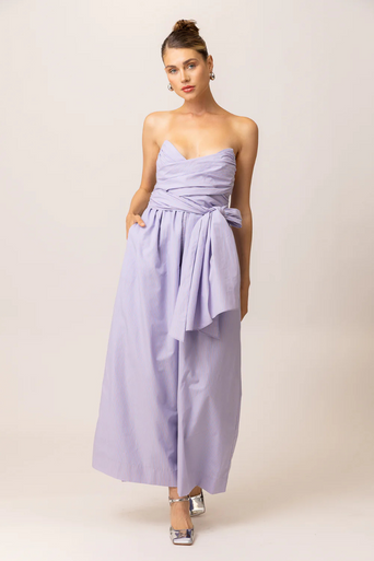Line and Dot Maxin Jumpsuit front