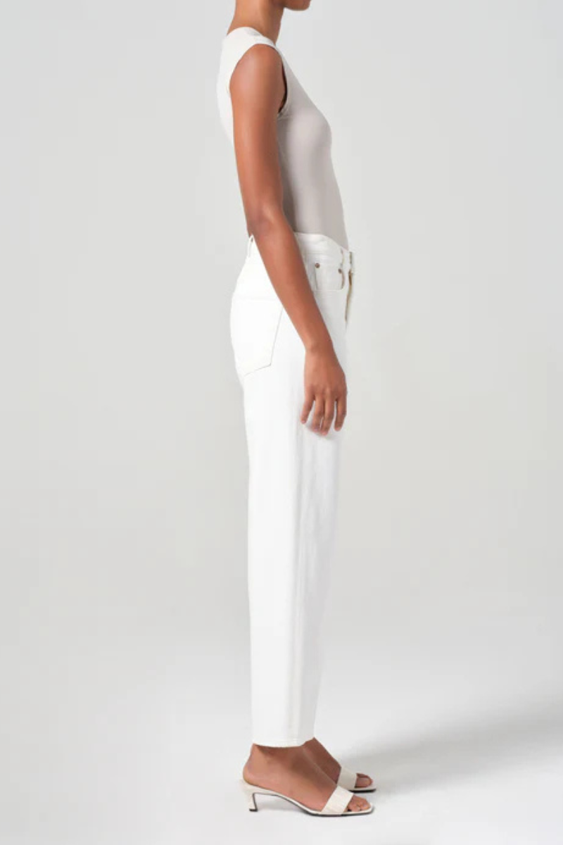Agolde Ren Jean in White side