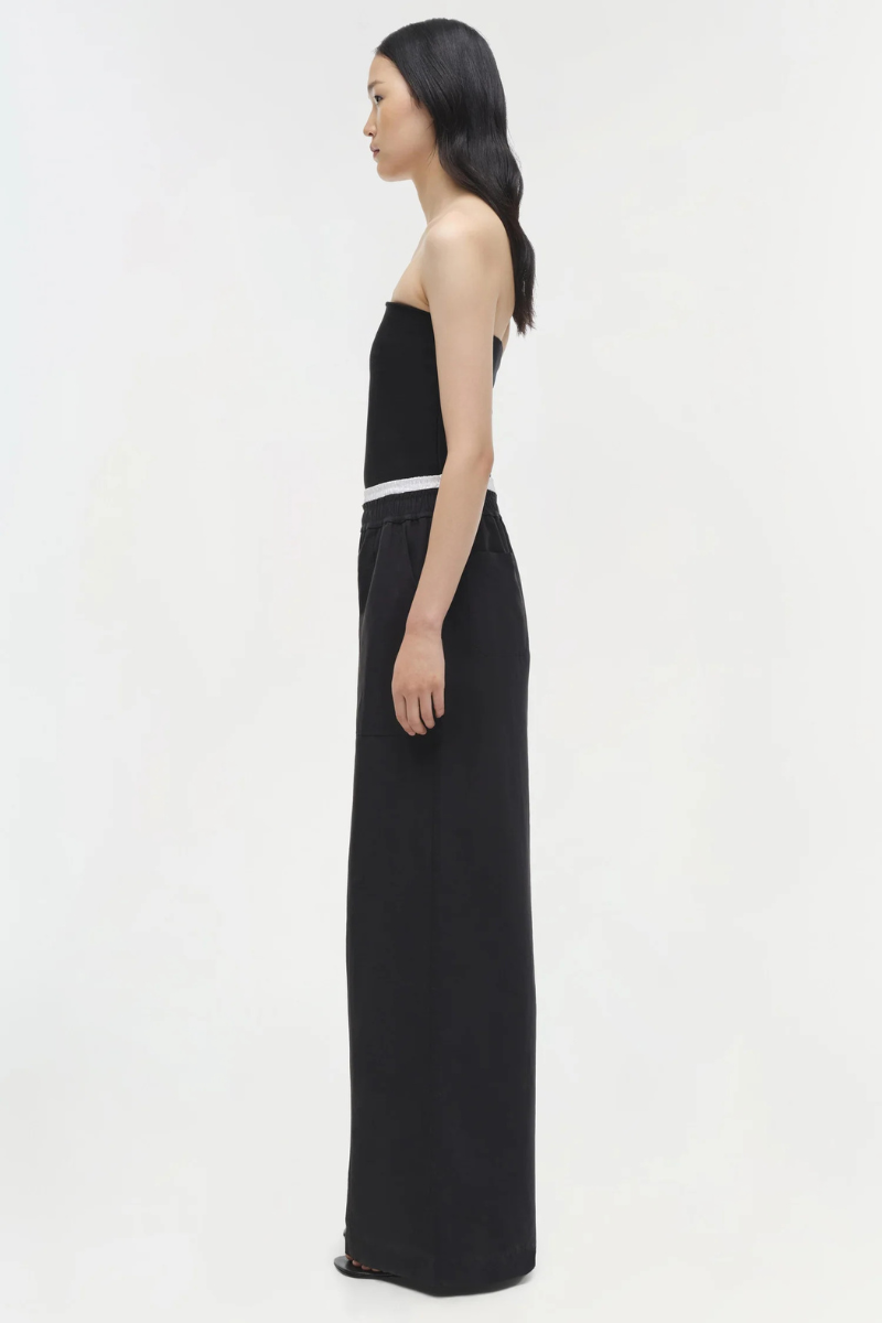 Simkhai Nicole Tube Top Black side