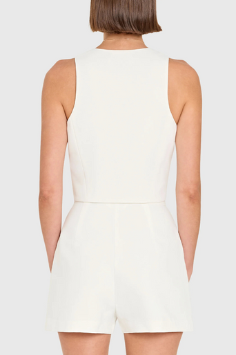 Amanda Uprichard Paltrow Vest back