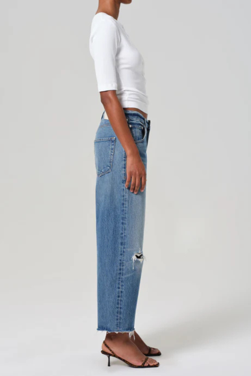 Citizens of Humanity Ayla Raw Hem Crop Jean side