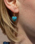 Thatch Isabel Howlite Earring on ear