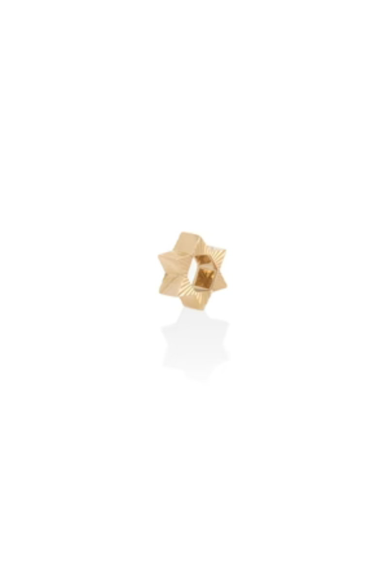 Adina Reyter Fluted Star of David Big Bead angled