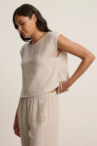 Velvet Tavia Linen Top side