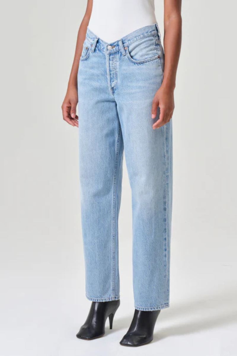 Agolde V Waist Baggy Jean front view