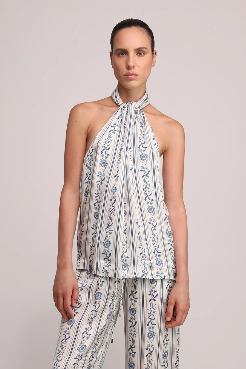 Sabina Musayev Courtney High Neck Top front