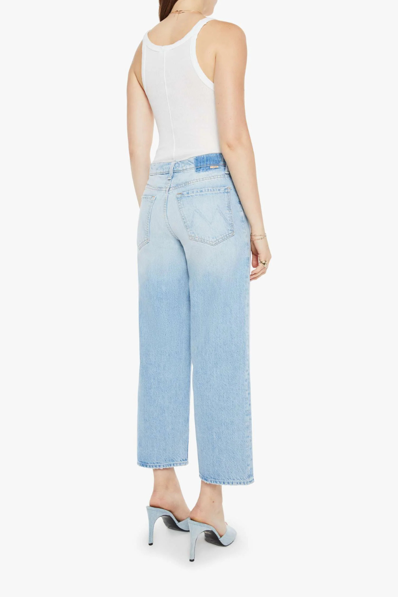 Mother the Spinner Zip Ankle back