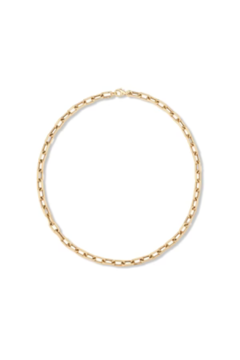 Adina Reyter 5.3mm 18" Italian Chain Link Necklace full view