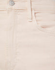 The Half-Pipe Bermuda Fray Peach Puree super close up