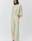 Jess Pleated Jacket full body side