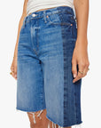 The Mid Rise Maven Bermuda Fray close up front