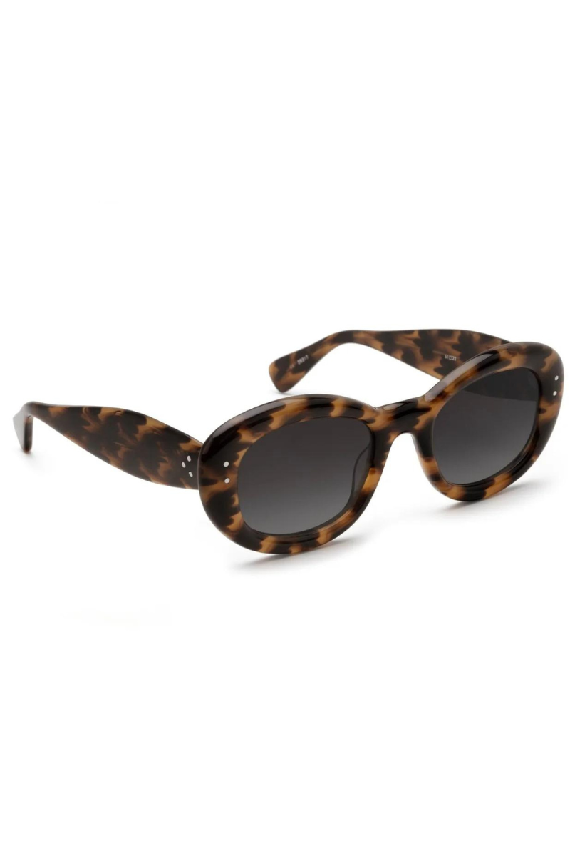 Krewe Margaret Venezia Sunglasses folded out