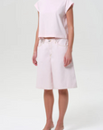 Agolde Bryce Cap Sleeve Tee Cosmos full body