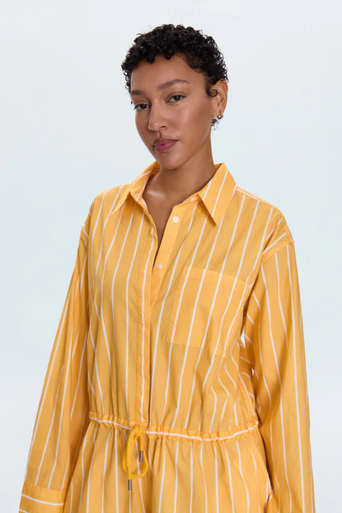 Pistola Amelie Stripe Romper close up