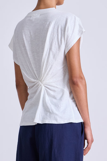Apiece Apart Volta Twist Top back close up