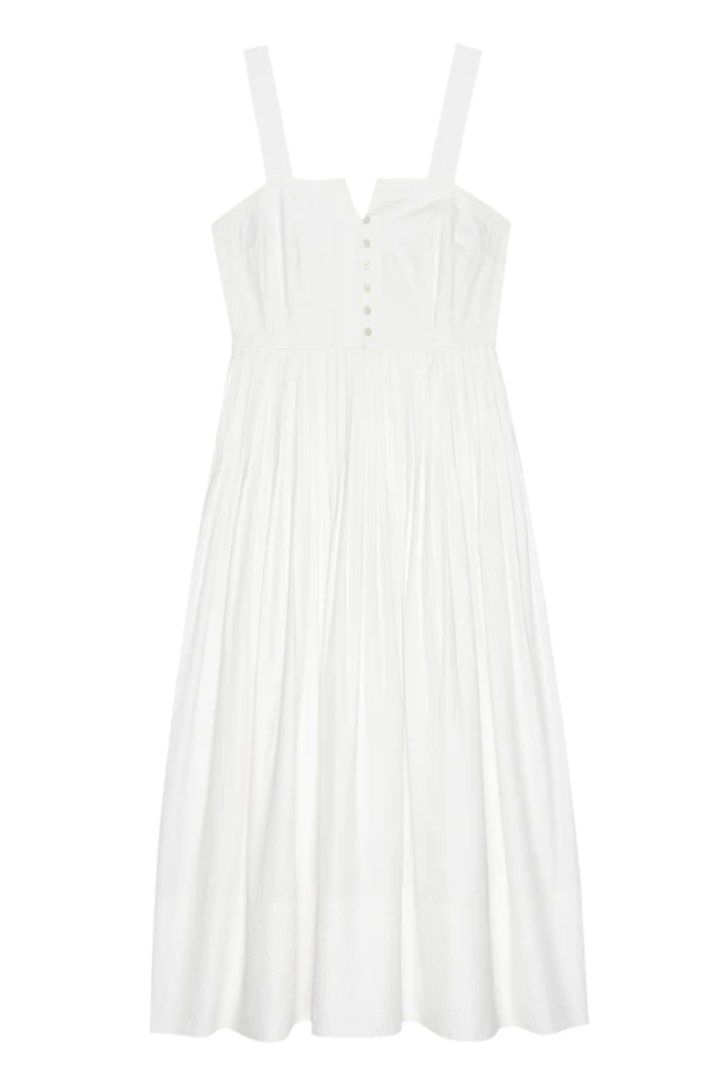 The Great the Day Break Dress White laid flat
