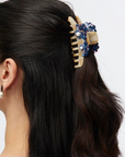 Lele Sadoughi Large Shell Claw Clip in hair