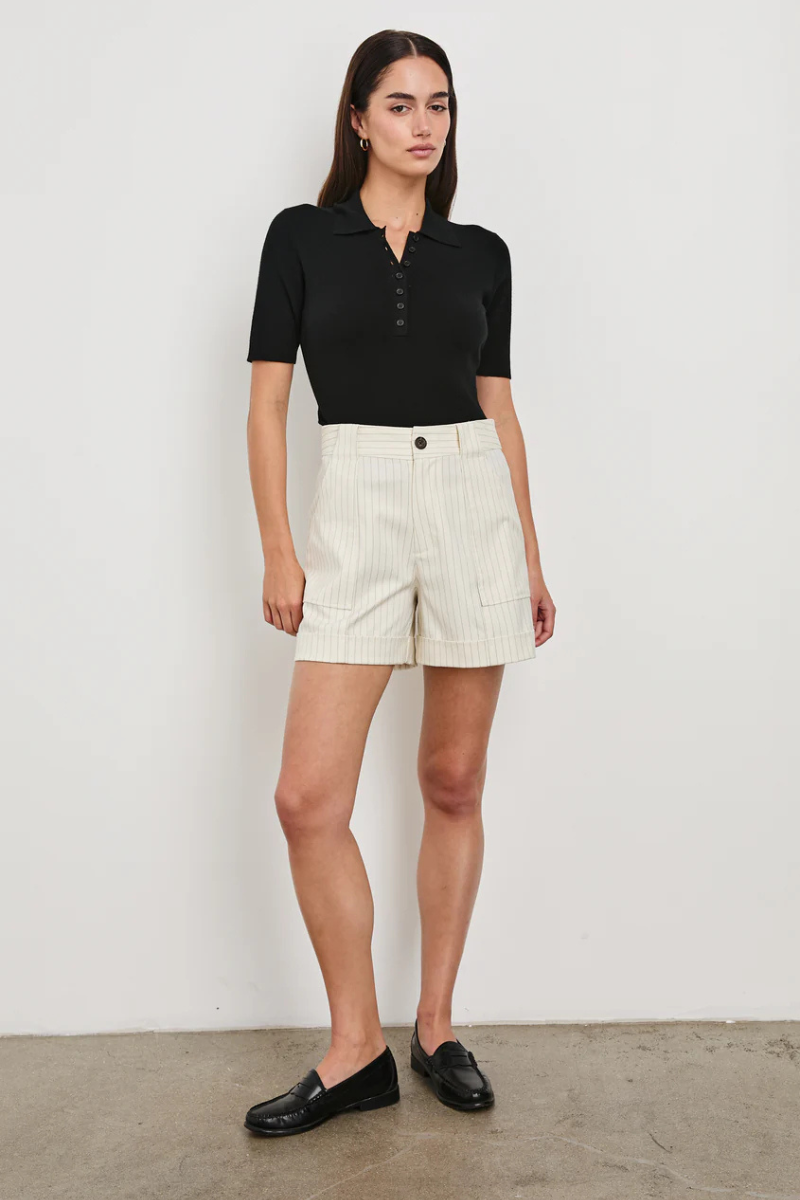 Rails Maryam Pinstripe Short full body