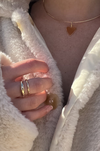 Thatch Cielo Ring on model