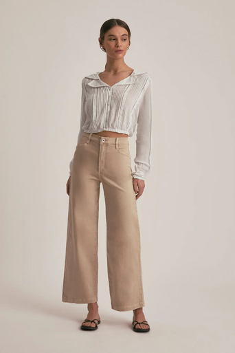 Favorite Daughter the Mischa Super High Rise Wide Leg Ankle full body front