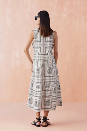 Omika Emiline Maxi Dress back