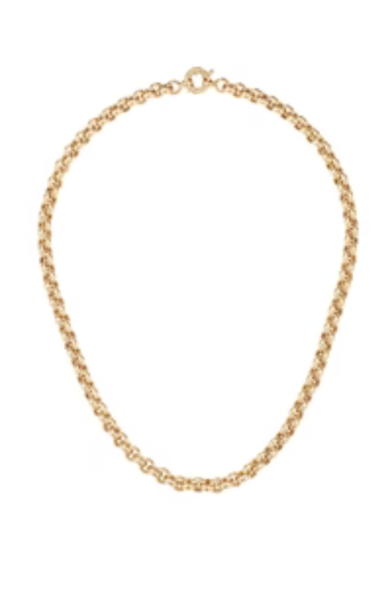 Adina Reyter 18" Chunky Rolo Chain full view