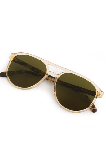 Krewe Brando Champagne Iberia Polarized folded