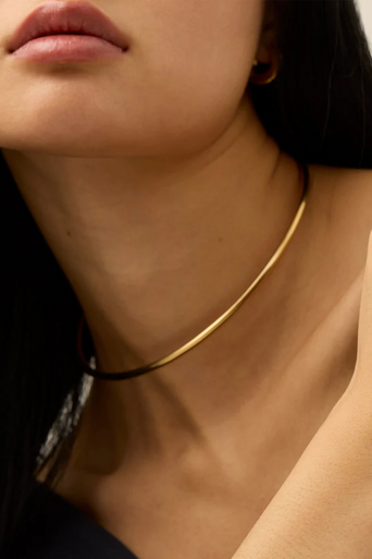 Jenny Bird Dane Collar close up on neck