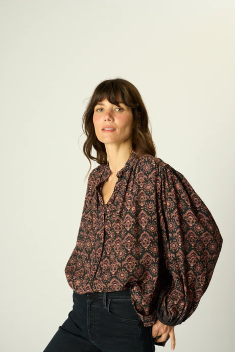 Natalie Martin Iris Long Sleeve Top side