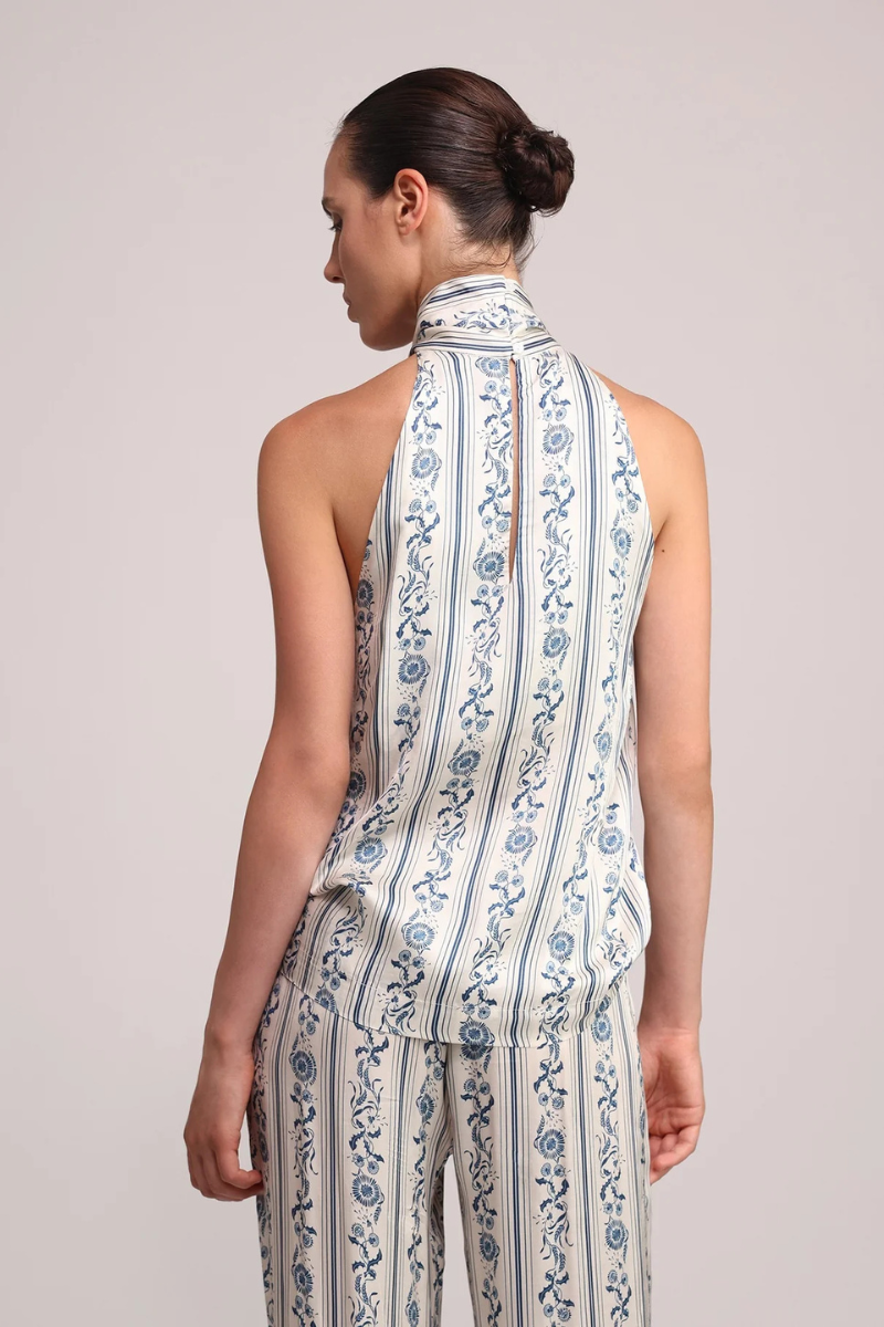 Sabina Musayev Courtney High Neck Top back