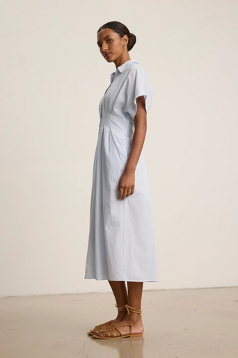Velvet Riley Midi Button-down Dress side