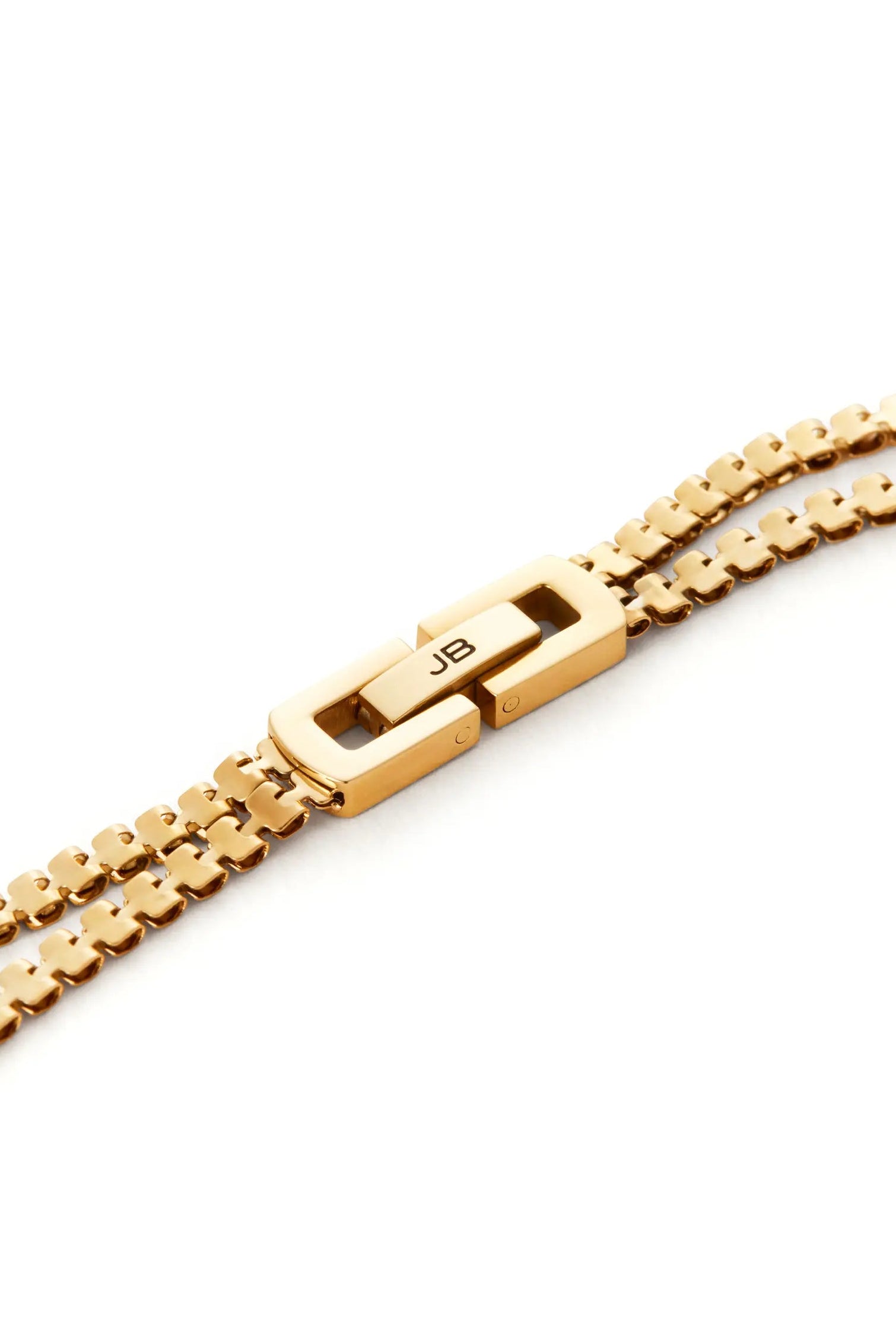 Double Amalfi Chain Necklace clasp detail