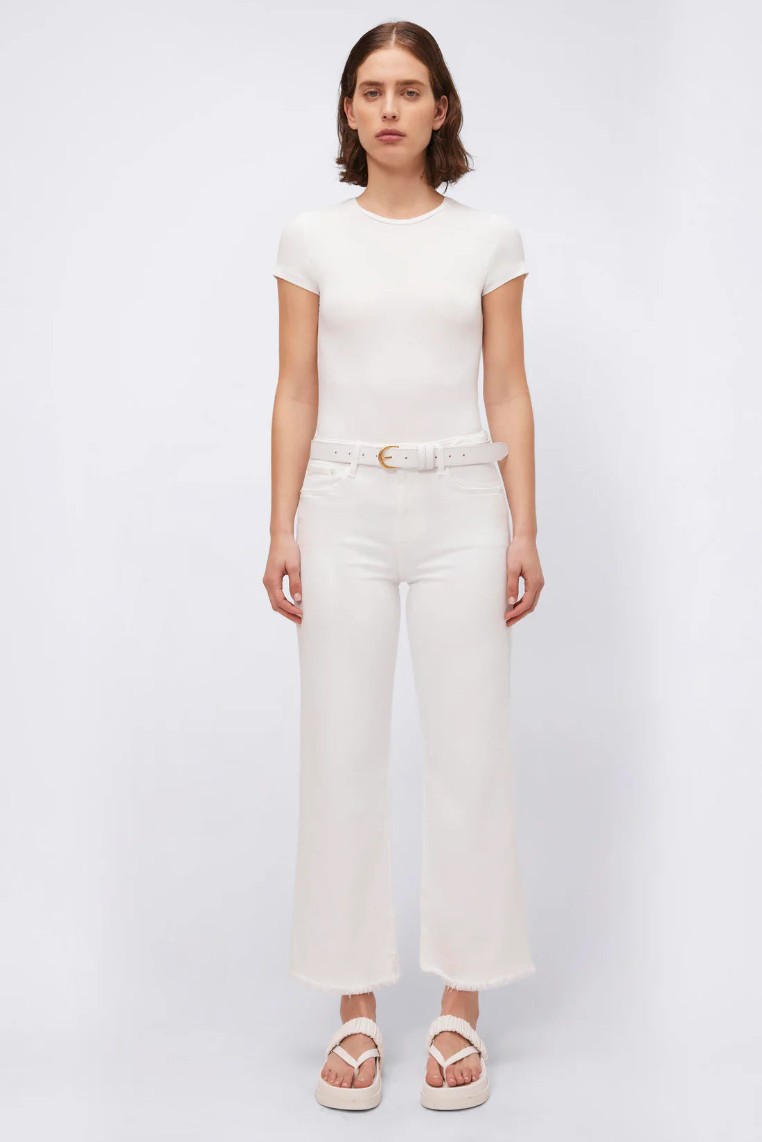 Jude Wide Leg Denim full body front