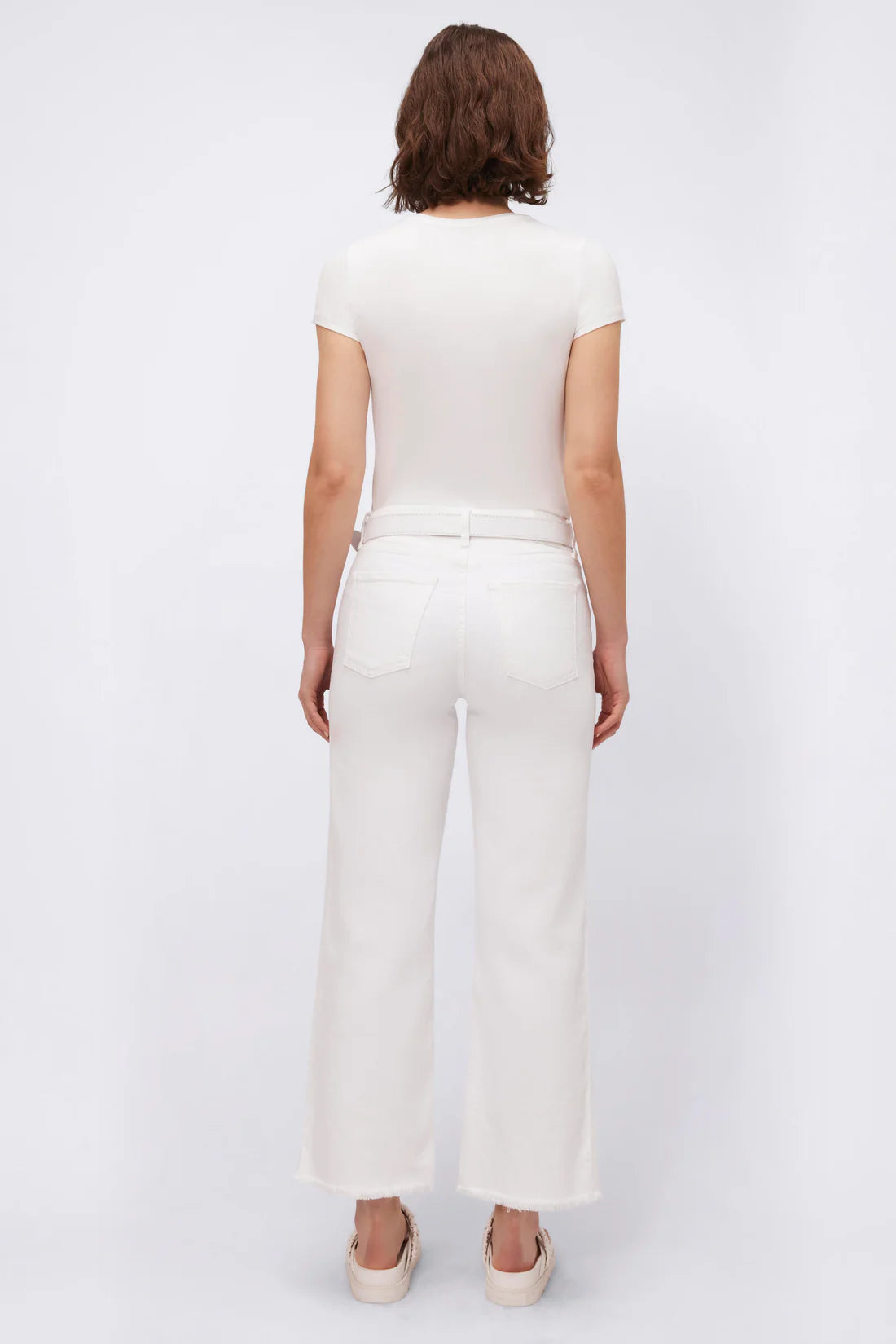 Jude Wide Leg Denim full body back