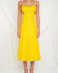 Erica Midi Dress full body front view