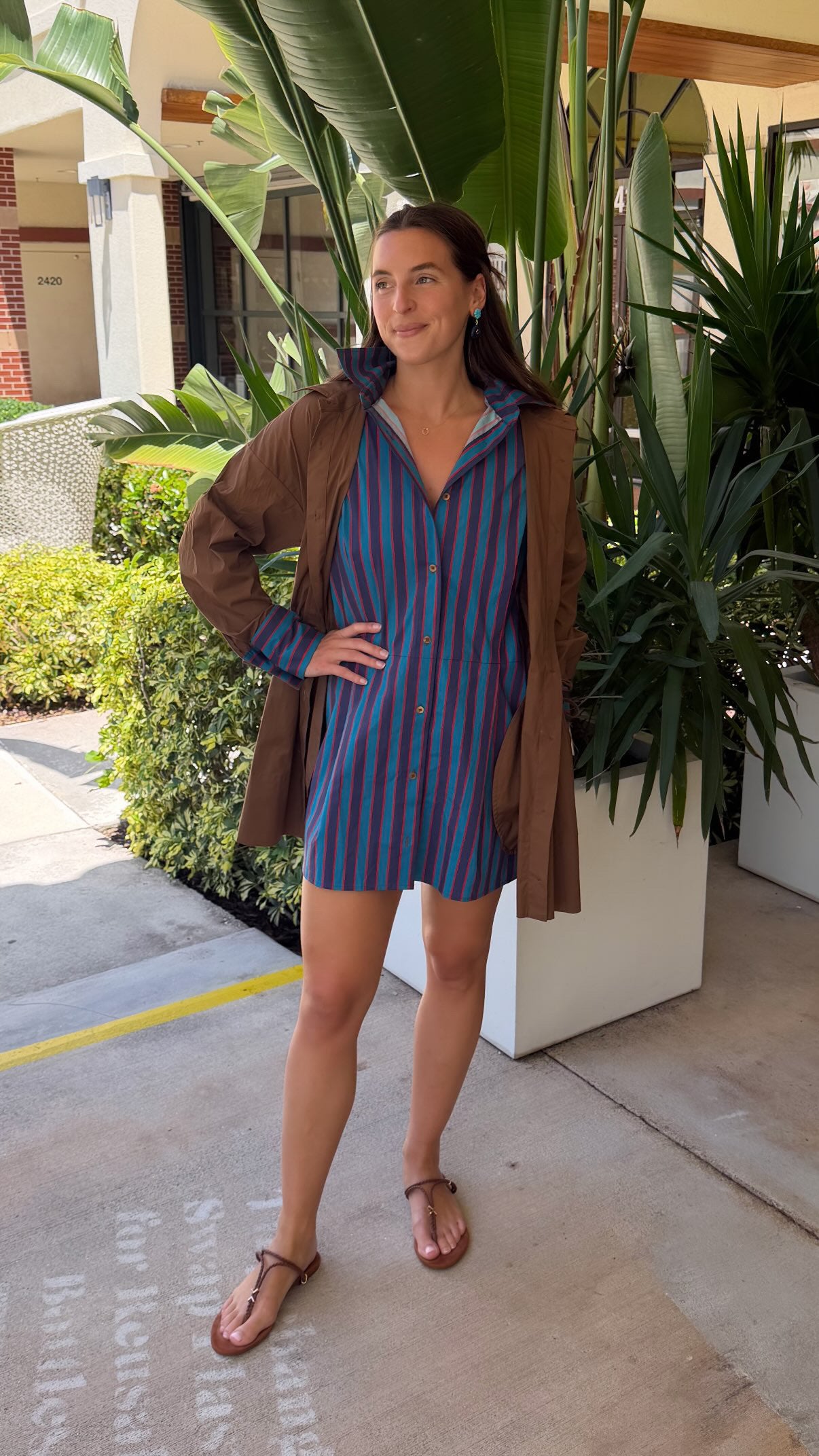 Uptown Mini Dress, open