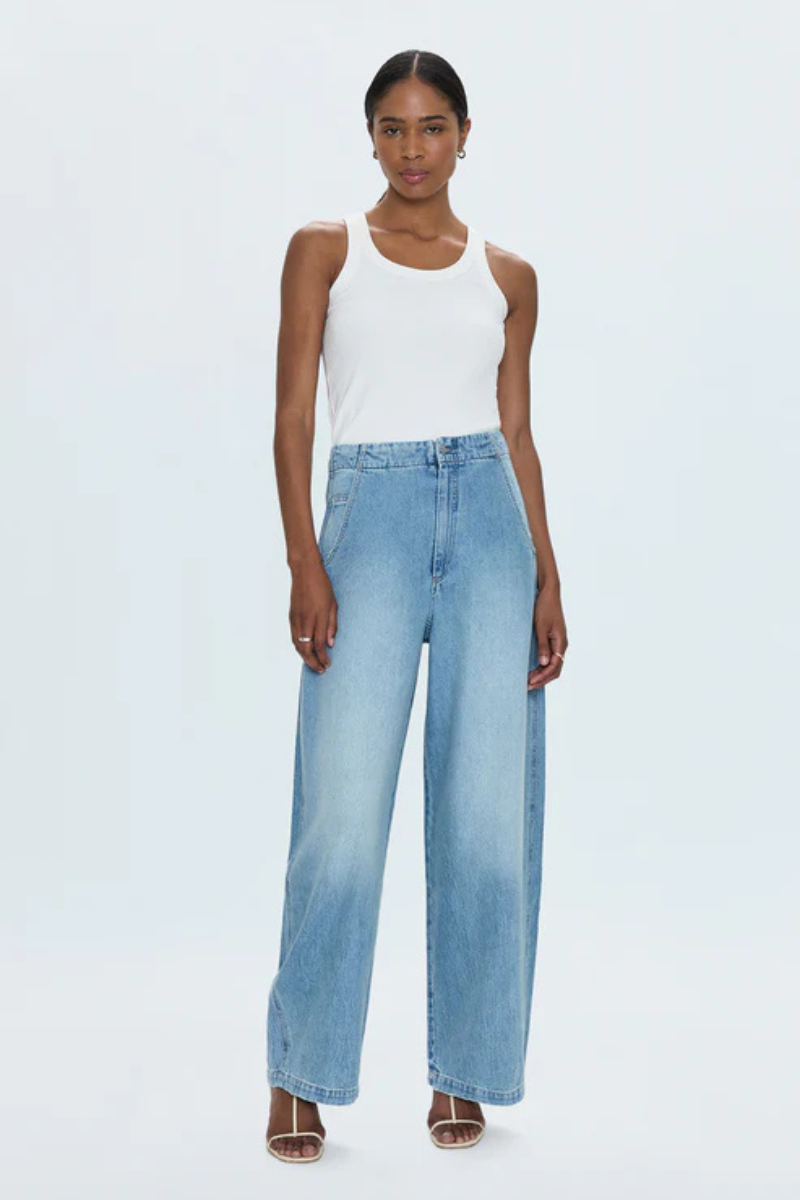 Pistola Lottie Barrel Leg Jean front